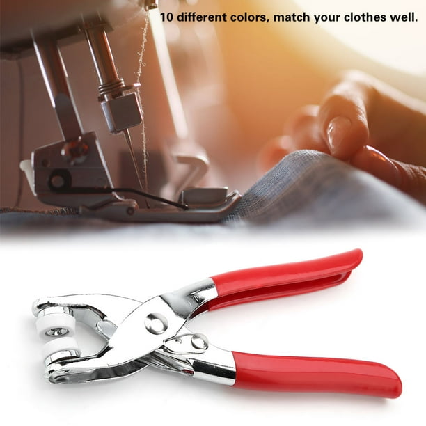 Snap Fastener Tool Kit 200 Sets Snap Fasteners Kit Tool 9.5mm Metal Snap Buttons Rings with Tool Kit for Clothing